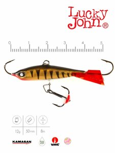 Балансир Lucky John NORDIC 4 с тр. 40мм/11HRT блистер, фото 3