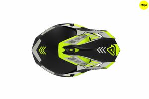 Шлем Acerbis X-TRACK MIPS 22-06 Yellow Fluo/Black XS, фото 6