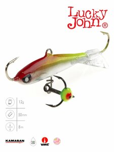 Балансир Lucky John NORDIC 4 + тр. 40мм/02H блистер, фото 2