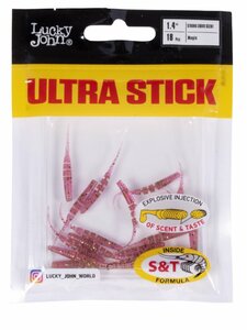 Слаги съедобные искусственные LJ Pro Series ULTRA STICK 1,4in (03.50)/S14 18шт., фото 4