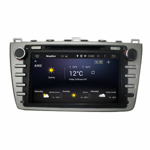 Штатная магнитола CARMEDIA KDO-8001 серый DVD MAZDA 6 2007-2012, фото 8