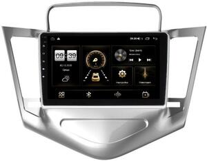 Штатная магнитола LeTrun 4196-9-128 для Chevrolet Cruze I 2009-2012 (серебро) на Android 10 (6/128, DSP, QLed) С оптическим выходом, фото 1