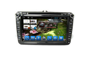 Штатная магнитола CARMEDIA QR-8051-T3 DVD Volkswagen, Skoda, Seat (по списку), фото 3