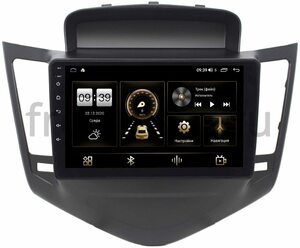 Штатная магнитола LeTrun 4166-9010 для Chevrolet Cruze I 2009-2012 (черная) на Android 10 (4G-SIM, 3/32, DSP, QLed), фото 1