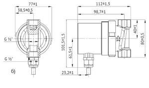 Циркуляционный насос UNIPUMP UPH 15-1,5 B II BL, фото 4