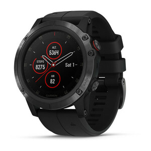Garmin Fenix 5X Plus Sapphire черный с черным ремешком Россия, фото 1