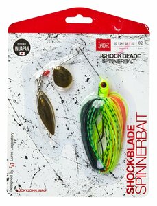 Спиннербейт Lucky John  SHOCK BLADE 14.0г 002 в блистере, фото 4