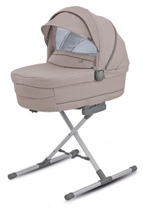 Коляска Inglesina Trilogy System Quattro 4 в 1 на шасси Trilogy White, Alpaca Beige, фото 2