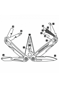 Мультитул Leatherman Wingman 832523 с нейлоновым чехлом, фото 7