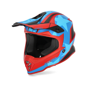 Шлем детский Acerbis IMPACT STEEL JUNIOR Red/Blue M (49-50), фото 1