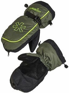Варежки Norfin COMFORT ZIP GREEN р.XL, фото 2