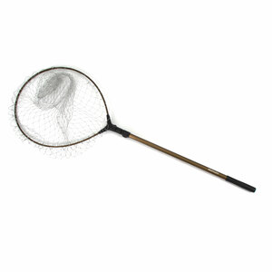 Подсачек складной телескопический Namazu L-160 см, овальный обод 60 см, нейлон, фото 2