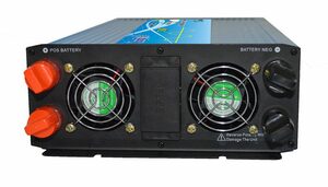 Преобразователь напряжения KongSolar KPC12/2000 с функцией зарядки (ИБП, реальный синус), фото 3