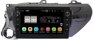 Штатная магнитола Toyota Hilux VIII 2015-2021 LeTrun BPX410-1071 на Android 10 (4/32, DSP, IPS, с голосовым ассистентом, с крутилками) (для авто без магнитолы), фото 1