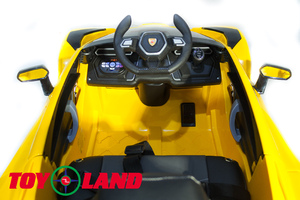 Детский автомобиль Toyland Lamborghini YHK 2881 Желтый, фото 8