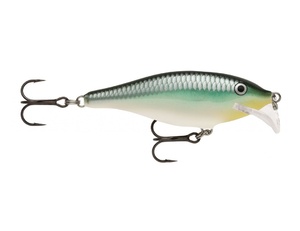 Воблер плавающий RAPALA Scatter Rap Shad SCRS07-BBH (1,5м-2,4м, 7 см 7 г), фото 1