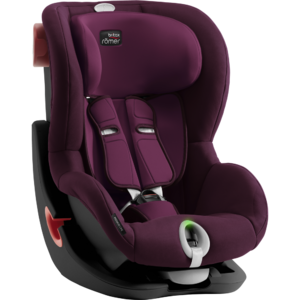 Автокресло Britax Romer KING II LS Black Series Burgundy Red, фото 3