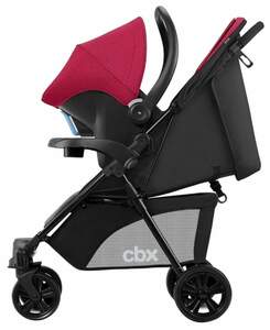 Система для путешествий CBX Woya Travelsystem (коляска + автокресло 0+) Crunchy Red, фото 2