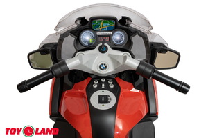 Детский электромотоцикл ToyLand Moto BMW 1200 Красный, фото 7