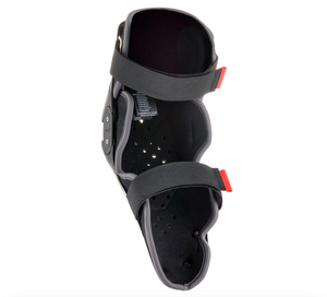 Мотозащита колена ALPINESTARS SX-1 v2 KNEE PROTECTOR (черно-красный, 13, 2XL), фото 2