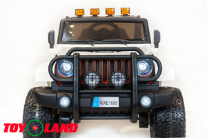 Детский автомобиль Toyland Jeep Big WHE 1688 Белый, фото 2