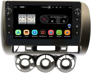 Штатная магнитола LeTrun BPX409-9187 для Honda Fit I 2001-2008 (с кондиционером) на Android 10 (4/32, DSP, IPS, с голосовым ассистентом, с крутилками), фото 1