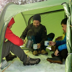 Палатка двухместная Naturehike Opalus NH20ZP001 оранжевая, фото 4