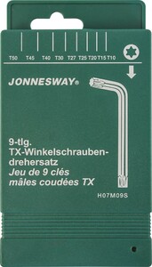 JONNESWAY H07M09S Комплект угловых ключей "TORX", фото 2