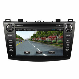 Штатная магнитола CARMEDIA KD-8003-P3-7 DVD Mazda 3 2009-2013 (BL), Axela 2009-2013, фото 4