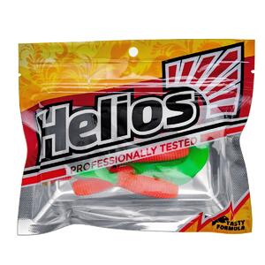 Твистер Credo 3,35"/8,5 см Orange & Green 7шт. (HS-11-025) Helios, фото 2