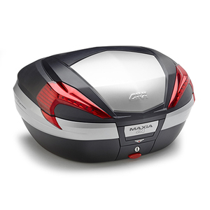 Кофр MONOKEY 56 л Givi Black-Silver-Red (V56N), фото 1