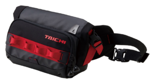 Сумка на пояс водонепроницаемая Taichi WP HIP BAG Black/Red 5L, фото 1