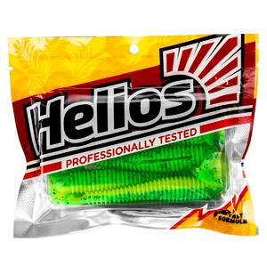 Виброхвост Catcher 3,55"/9 см Green Lime 5шт. (HS-2-010) Helios, фото 3