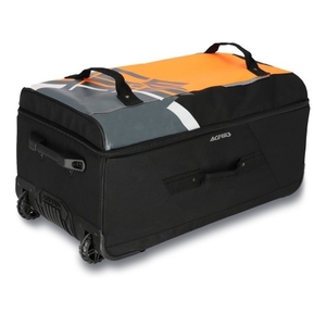 Сумка дорожная на колёсах Acerbis VOYAGER Orange/Grey (105 L), фото 2