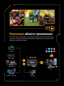Плата видеозахвата AVMATRIX VC12-4K HDMI PCIE, фото 10