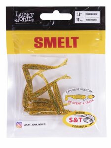 Слаги съедобные искусственные LJ Pro Series SMELT 1,8in (04.60)/PA19 10шт., фото 4