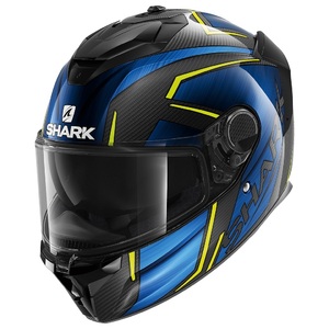 Шлем SHARK SPARTAN GT CARBON KROMIUM Black/Blue M, фото 1