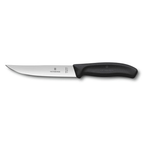 Кухонный нож Victorinox Swiss Classic Steak Knife для стейка, лезвие 14 см, черный, фото 1