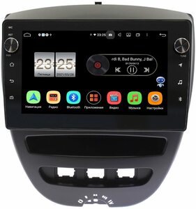 Штатная магнитола Citroen C1 2005-2014 LeTrun BPX410-1152 на Android 10 (4/32, DSP, IPS, с голосовым ассистентом, с крутилками), фото 1