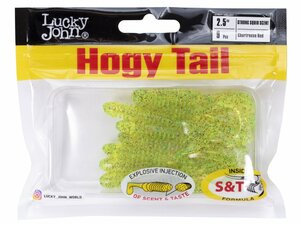 Твистеры съедоб. искусст. LJ Pro Series HOGY TAIL 2,5in (06.35)/S15 9шт., фото 4