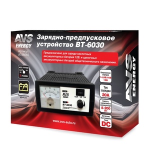Зарядное устройство - источник питания AVS Energy BT-6030 (12В, 20А, пуск), фото 9