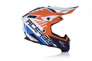 Шлем Acerbis X-TRACK Orange/Blue XS, фото 3