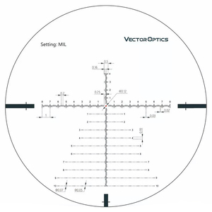 Прицел Vector Optics Continental 5-30x56, 34 мм, Tactical FFP, фото 13