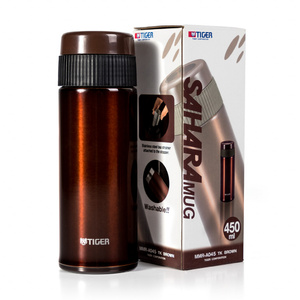 Термокружка Tiger MMR-A045 Brown, 0.45 л (нержавеющая сталь, цвет коричневый, с фильтром для чая, горловина 4,7 см), фото 4