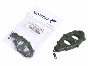 Груз Salmo с вертл. TURTLE SWIVEL green 100г, фото 2