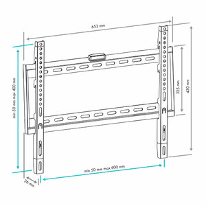 Настенный кронштейн для LED/LCD телевизоров VLK TRENTO-31 BLACK, фото 8