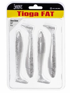 Виброхвосты съедоб. искусст. LJ Pro Series TIOGA FAT 4.5in (11.43)/Z02 4шт., фото 4