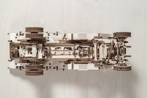 Механический деревянный конструктор Ugears Грузовик, фото 22