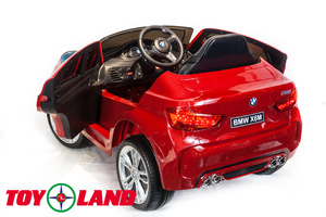 Электромобиль Toyland BMW X6M mini Красный, фото 6