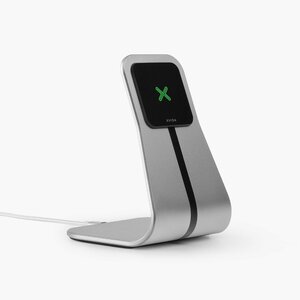 Док-станция с беспроводным зарядным устройством XVIDA Wireless Charging Desk Stand, серебристый, фото 1